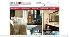 Desktop Screenshot of hotelpartner24.pl